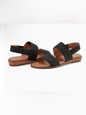 Easy~spirit Lana Flat Sandals size 8 1/2